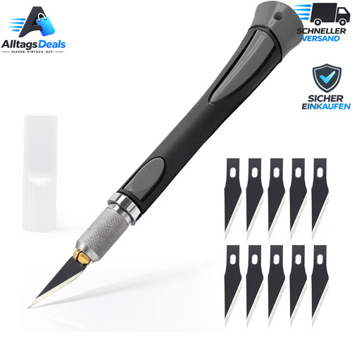Bastelmesser set mit softgriff - mit,