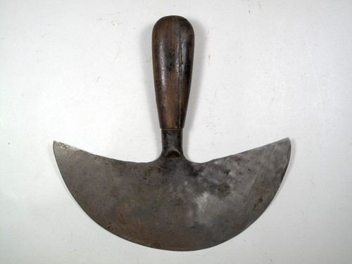 Leder messer halbmond - messer, sattler