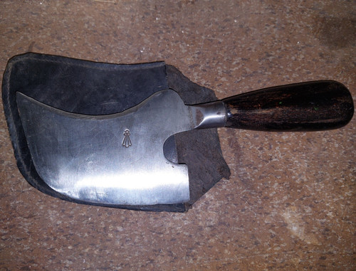 Antikes sattler halbmondmesser - sattler,